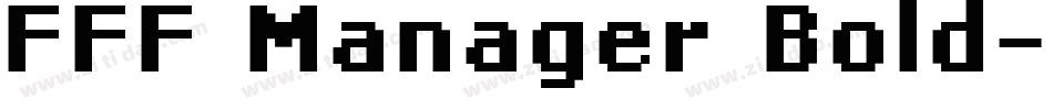 FFF Manager Bold字体转换